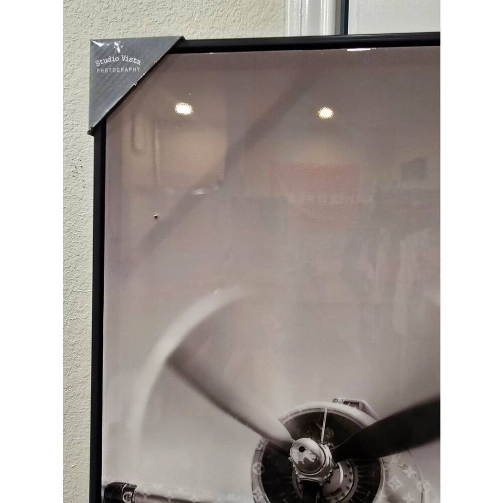 Studio Vista Photography Monochrome Wheels Up Louis Vuitton Framed Wall Decor - Picture 8 of 9